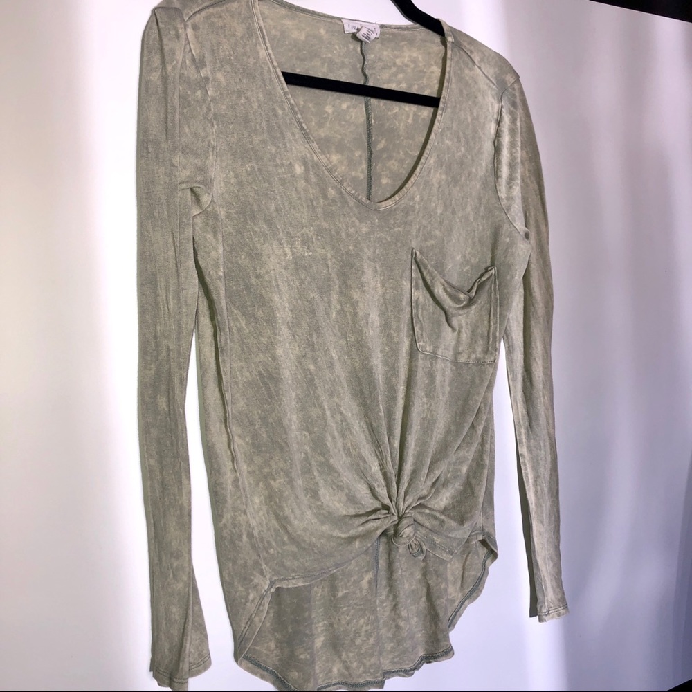 Green long sleeve